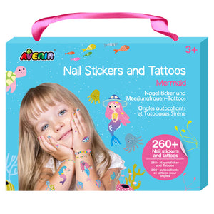 Nail Stickers & Tattoos - Mermaid