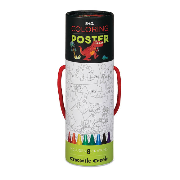 Color a Poster w/ Crayons/Dinosaur