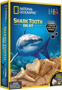 NATIONAL GEOGRAPHIC Shark Tooth Dig Kit