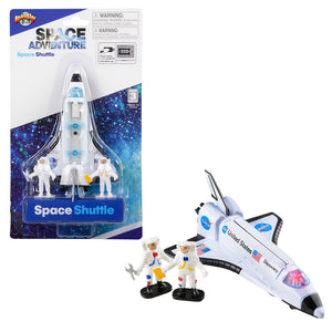 3 PC 5.5" SHUTTLE WITH ASTRONAUTS