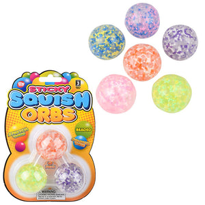 SQUISH STICKY BEADED ORBS