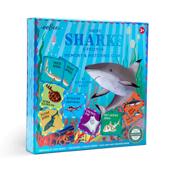 Sharks & Friends Shiny Memory Matching